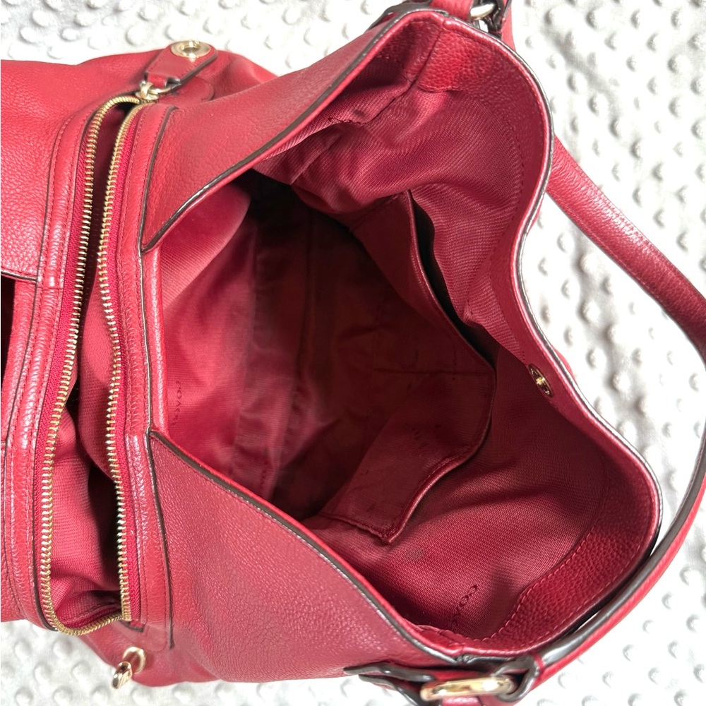 Coach Red Shoulder Bag - Picture 4 of 9